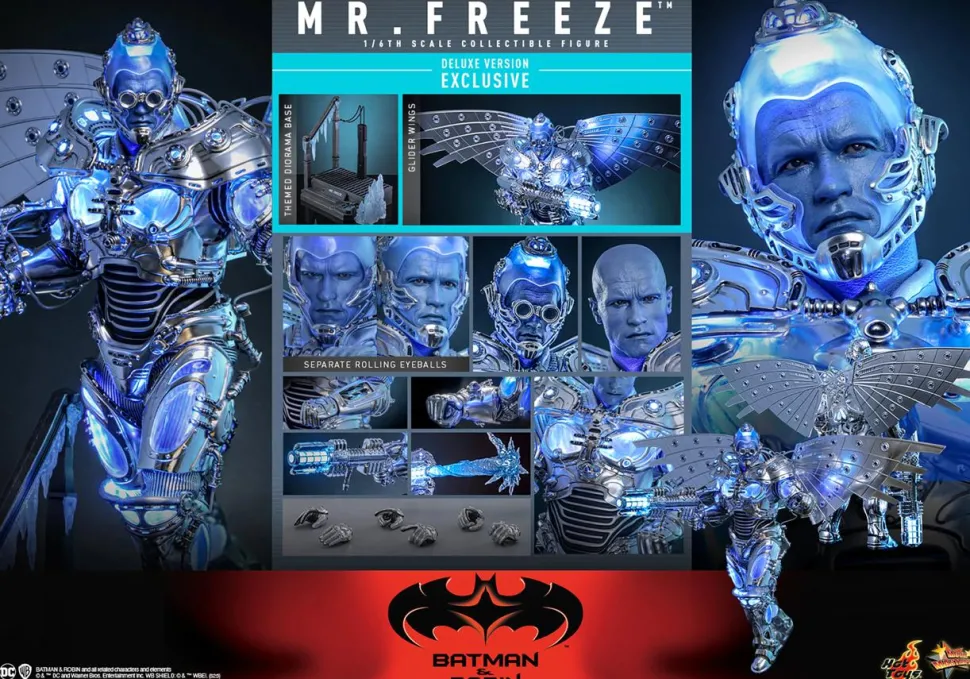 Batman & Robin (1997) - Mr. Freeze (Deluxe Version) 1/6th Scale Hot Toys Action Figure