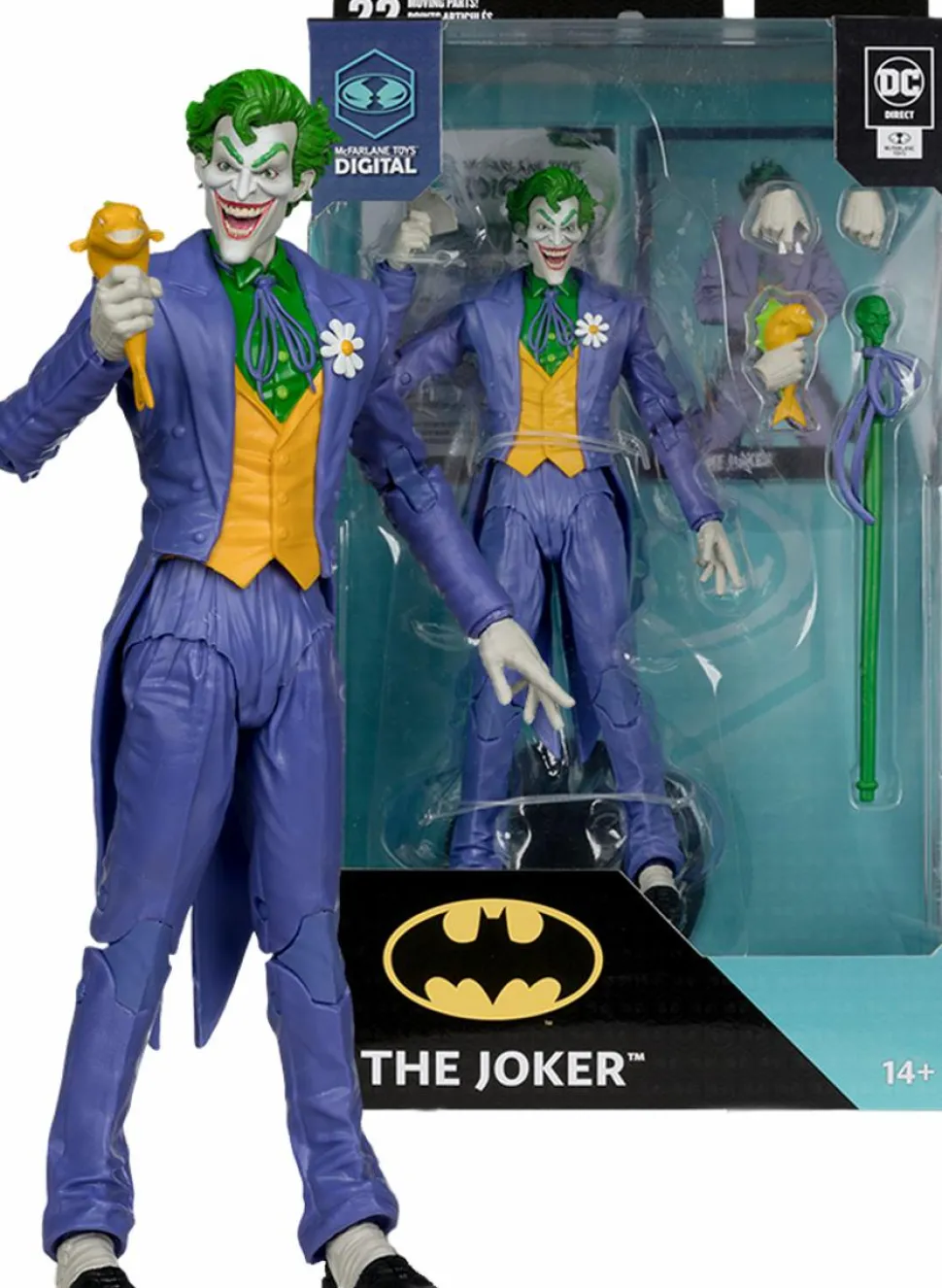 Batman - The Joker (Silver Age) McFarlane Toys Digital 7" Scale Action Figure