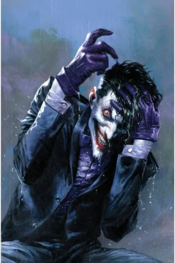 Batman - The Joker 80th Anniversary #1 Fine Art Print by Gabriele Dell'Otto