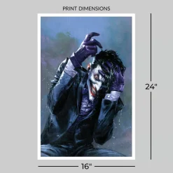 Batman - The Joker 80th Anniversary #1 Fine Art Print by Gabriele Dell'Otto
