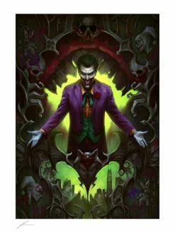 Batman - The Joker: Wild Card Fine Art Print by Richard Luong
