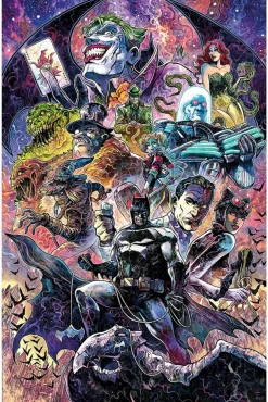 Batman - The Rogues Gallery Fine Art Print by Vincenzo Riccardi