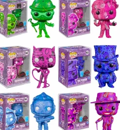 Batman - Villains Artist Series Pop! Vinyl Bundle (Set of 6) with Pop! Protector