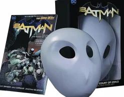 Batman - Volume 01 The Court of Owls (The New 52) Trade Paperback Book & Mask Set