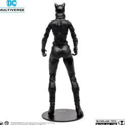 Batman: Arkham City - Catwoman (Black & White Variant) DC Multiverse Gold Label 7” Scale Action Figure (Solomon Grundy Build-A-Figure)