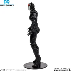 Batman: Arkham City - Catwoman (Black & White Variant) DC Multiverse Gold Label 7” Scale Action Figure (Solomon Grundy Build-A-Figure)