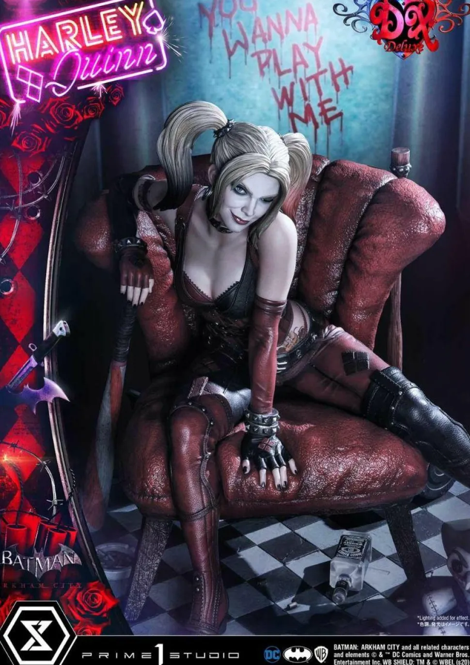 Batman: Arkham City - Harley Quinn Deluxe 1/3 Scale Statue