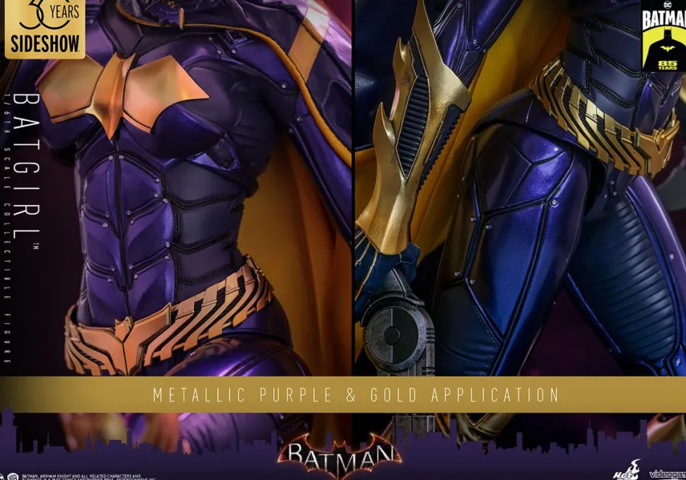 Batman: Arkham Knight - Batgirl (Purple & Gold Version) 1/6th Scale Hot Toys Action Figure