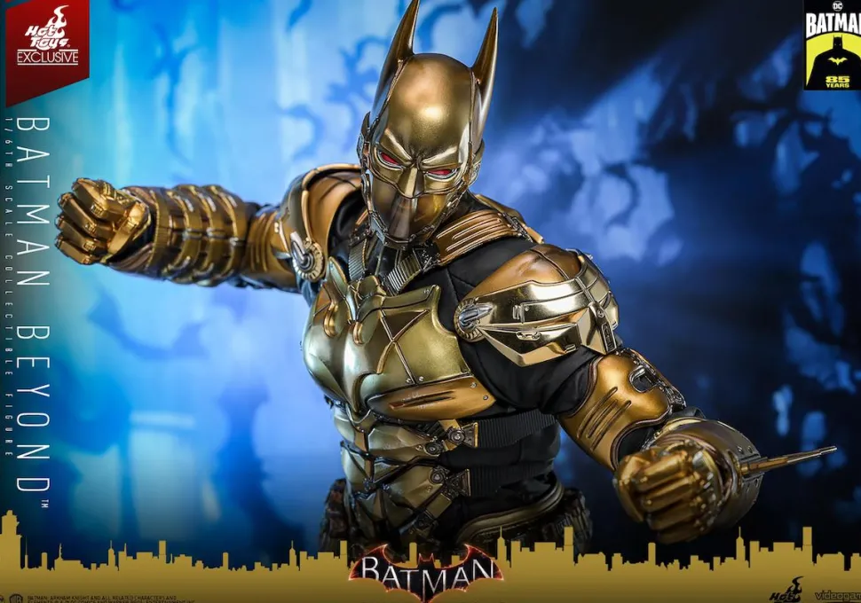 Batman: Arkham Knight - Batman Beyond (Black & Gold Version) 1/6th Scale Hot Toys Action Figure (Hot Toys Exclusive)