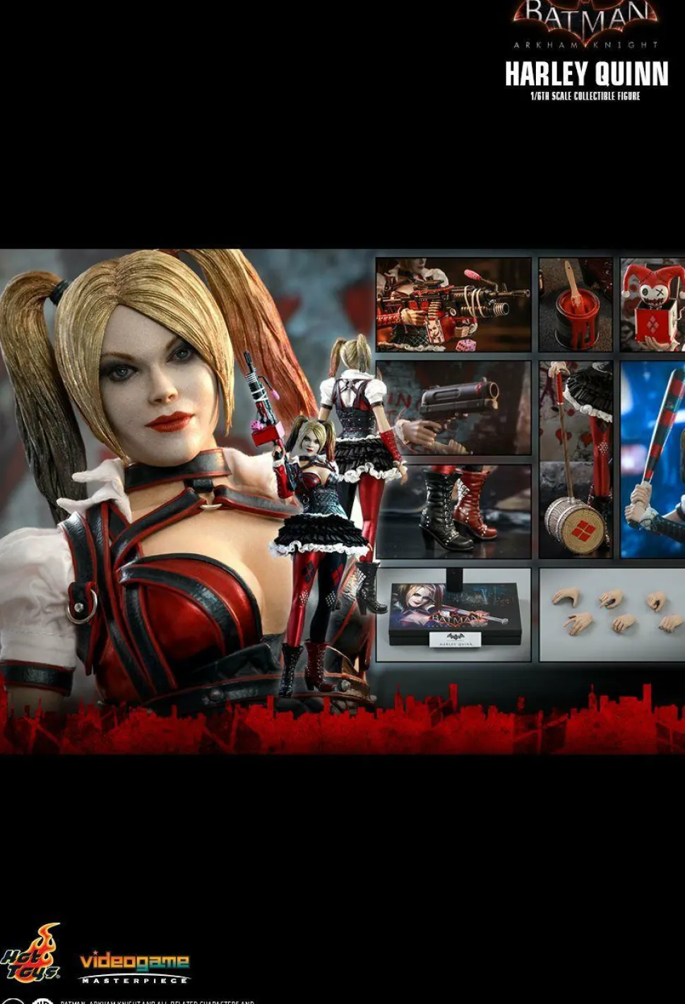 Batman: Arkham Knight - Harley Quinn 1/6th Scale Hot Toys Action Figure
