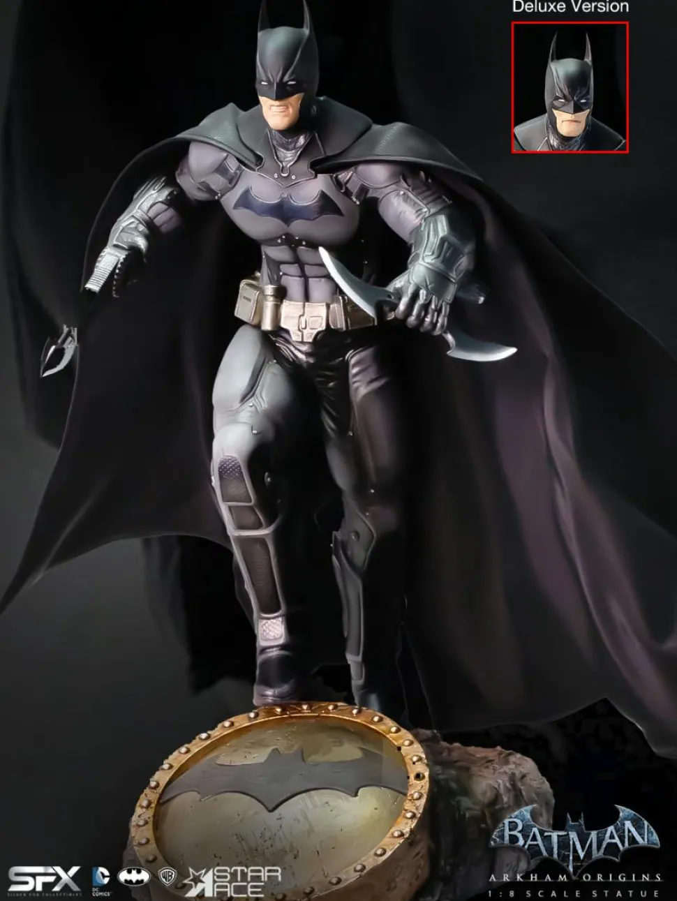 Batman: Arkham Origins - Batman Deluxe 12" Statue