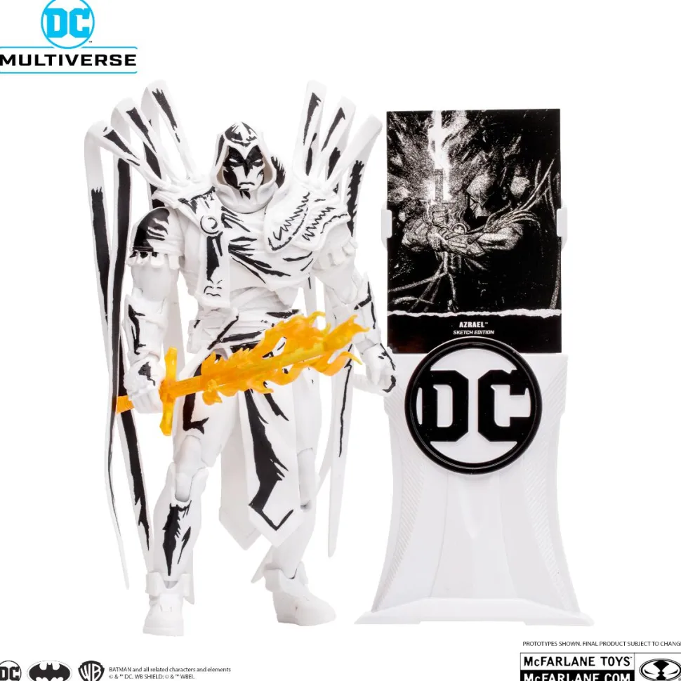 Batman: Curse of the White Knight - Azrael Sketch Edition DC Multiverse Gold Label 7" Scale Action Figure