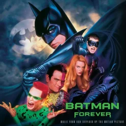 Batman Forever - Music From And Inspired By The Motion Picture By Various Artists 2xLP Vinyl Record (Blue & Silver Coloured Vinyl)
