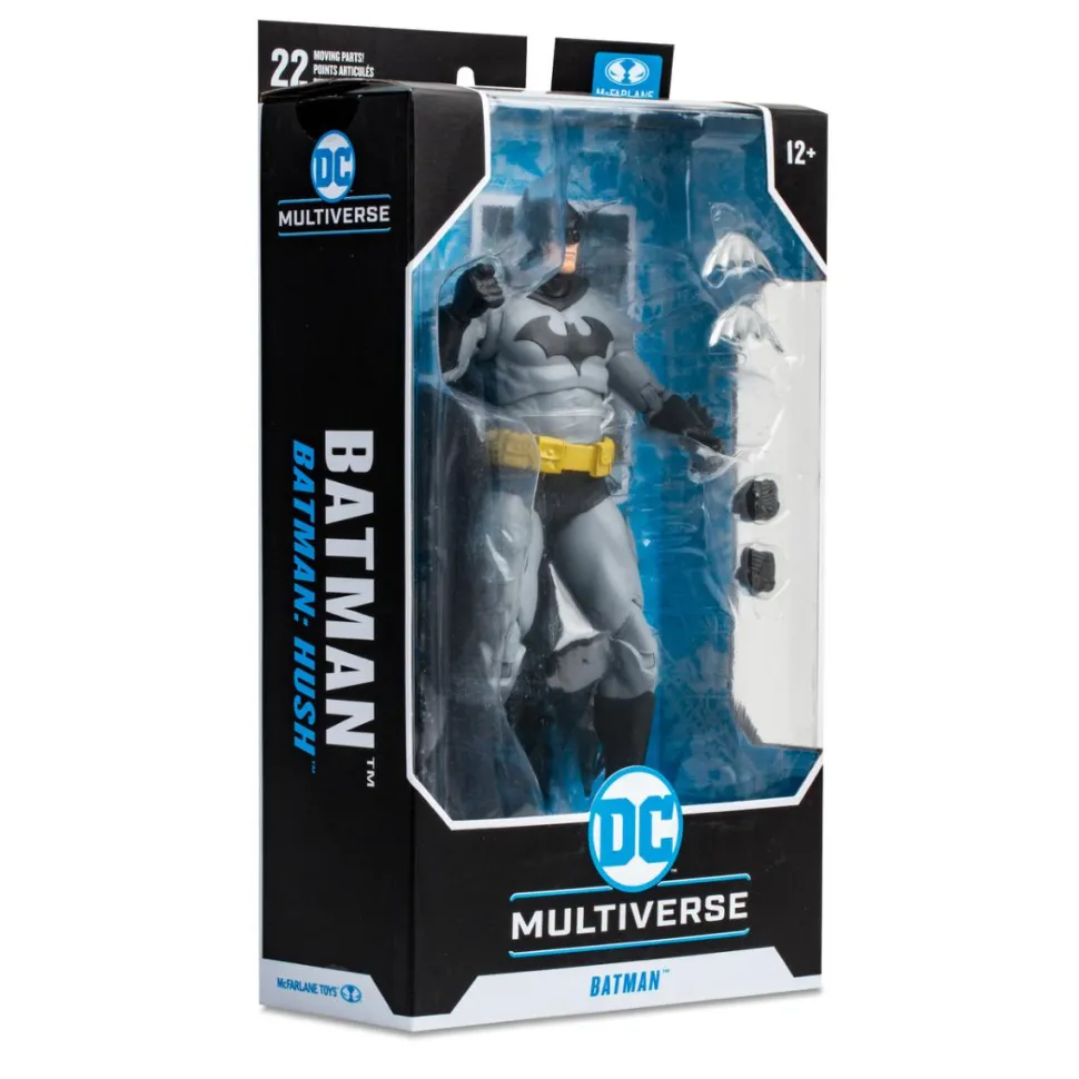 Batman: Hush - Batman (Black & Grey) DC Multiverse 7" Scale Action Figure