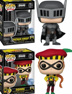 Batman: Knight & Squire - Batman Knight & Squire Pop! Vinyl Bundle (Set of 2) (Popcultcha Exclusive)