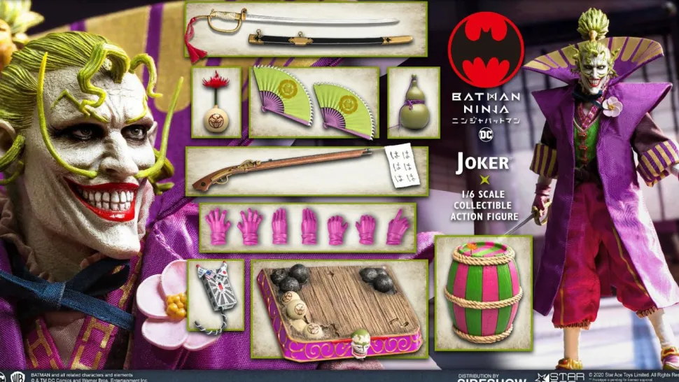 Batman Ninja - Lord Joker Deluxe 1/6th Scale Action Figure