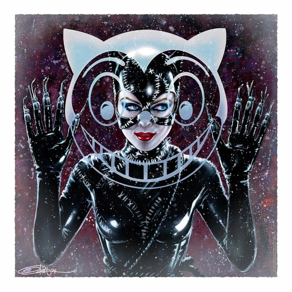 Batman Returns - The Catwoman Fine Art Print by Olivia De Berardinis