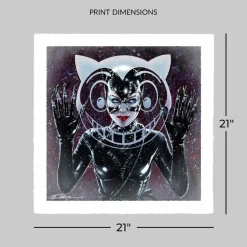 Batman Returns - The Catwoman Fine Art Print by Olivia De Berardinis