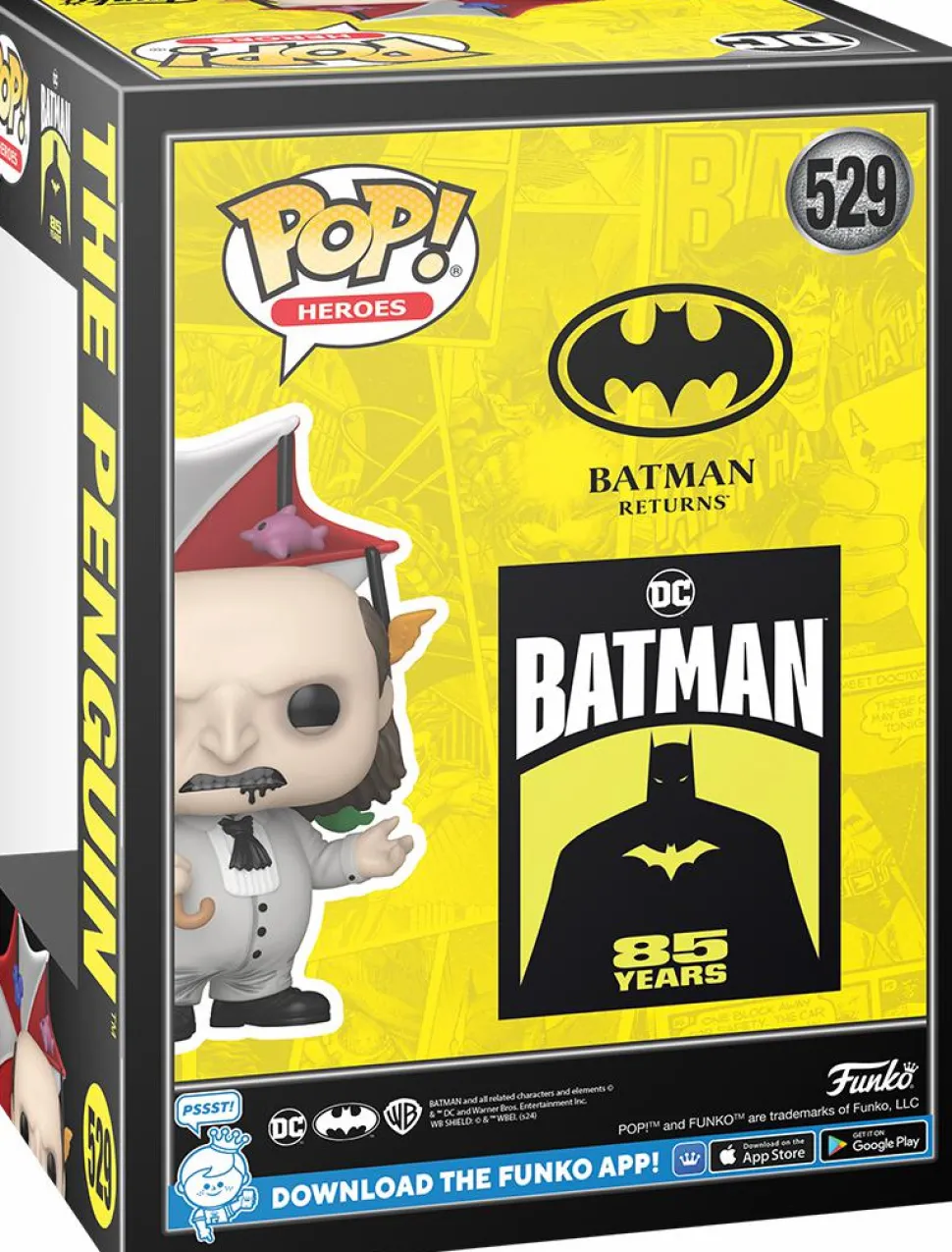 Batman Returns - The Penguin with Animal Umbrella 85th Batman Anniversary Pop! Vinyl Figure