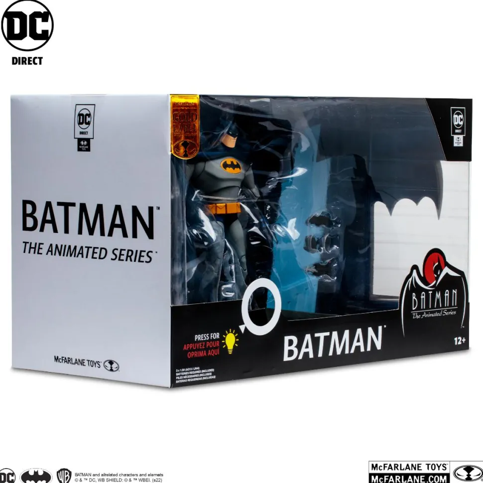 Batman: The Animated Series - Batman 30th Anniversary Gold Label Deluxe 7” Scale Action Figure