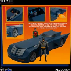 Batman: The Animated Series - Batmobile 5 Points 3.75" Scale Action Figure Vehicle