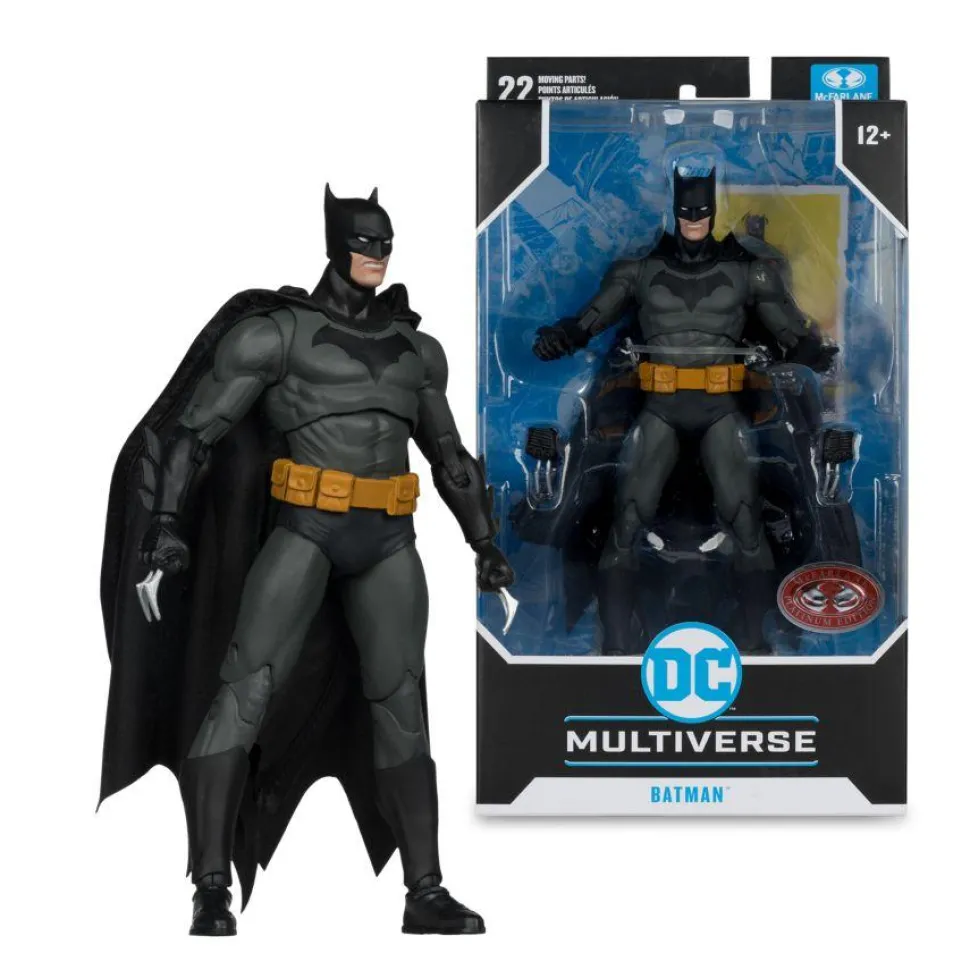 Batman: The Cowardly Lot - Batman DC Multiverse Red Platinum Edition 7" Scale Action Figure