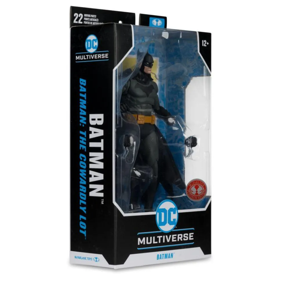 Batman: The Cowardly Lot - Batman DC Multiverse Red Platinum Edition 7" Scale Action Figure