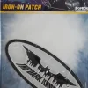 Batman: The Dark Knight - Logo with City Silhouette Iron on Patch
