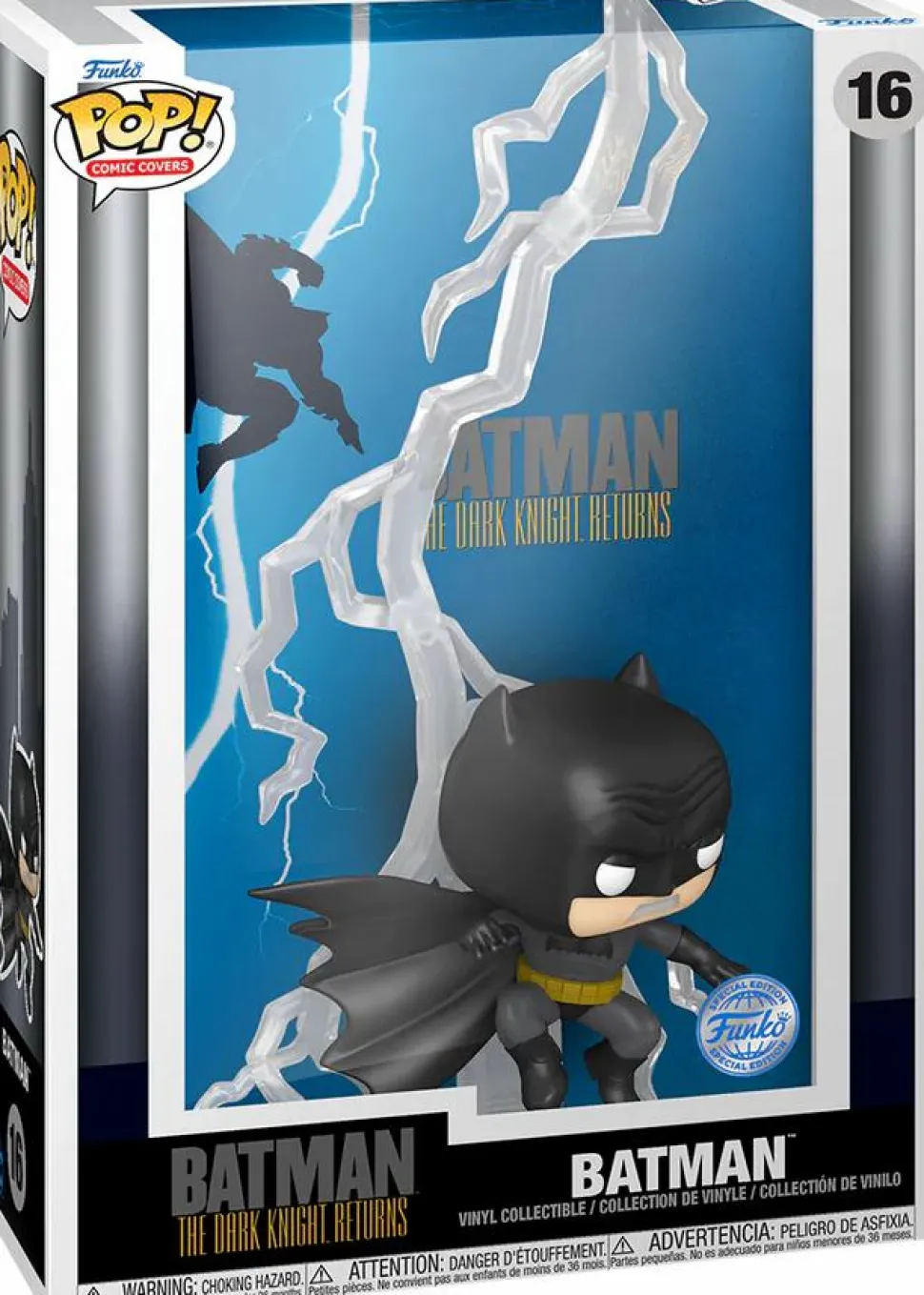 Batman: The Dark Knight Returns - Batman Glow-in-the-Dark Comic Covers Pop! Vinyl Figure