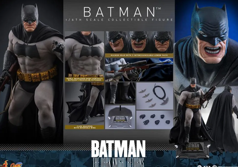 Batman: The Dark Knight Returns - Batman 1/6th Scale Hot Toys Action Figure