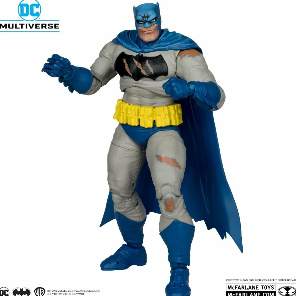 Batman: The Dark Knight Returns - Batman (Battle Damage Blue) DC Multiverse McFarlane Collector Edition 7" Scale Action Figure