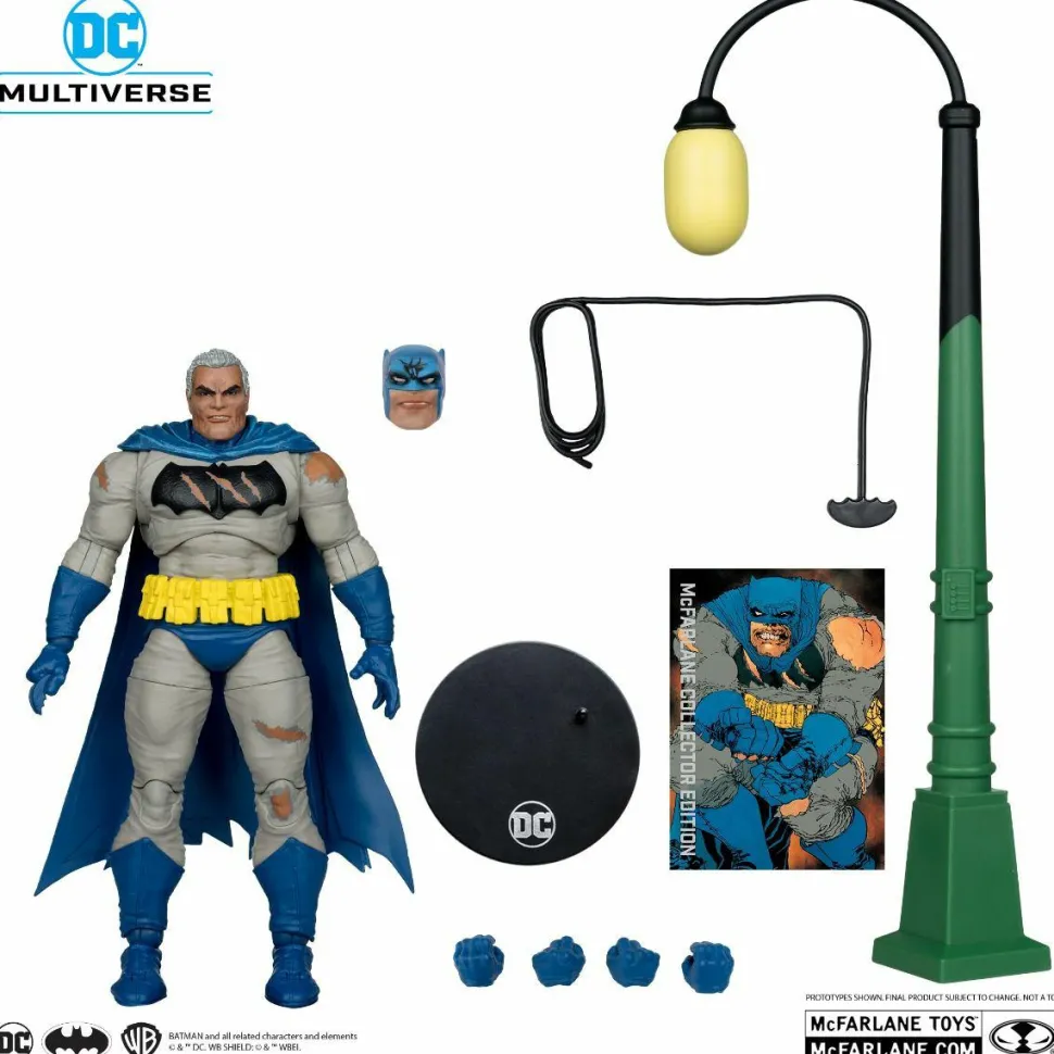 Batman: The Dark Knight Returns - Batman (Battle Damage Blue) DC Multiverse McFarlane Collector Edition 7" Scale Action Figure