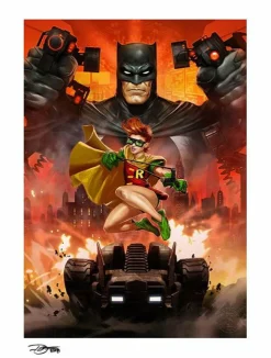 Batman: The Dark Knight Returns Premium Art Print by Dave Wilkins