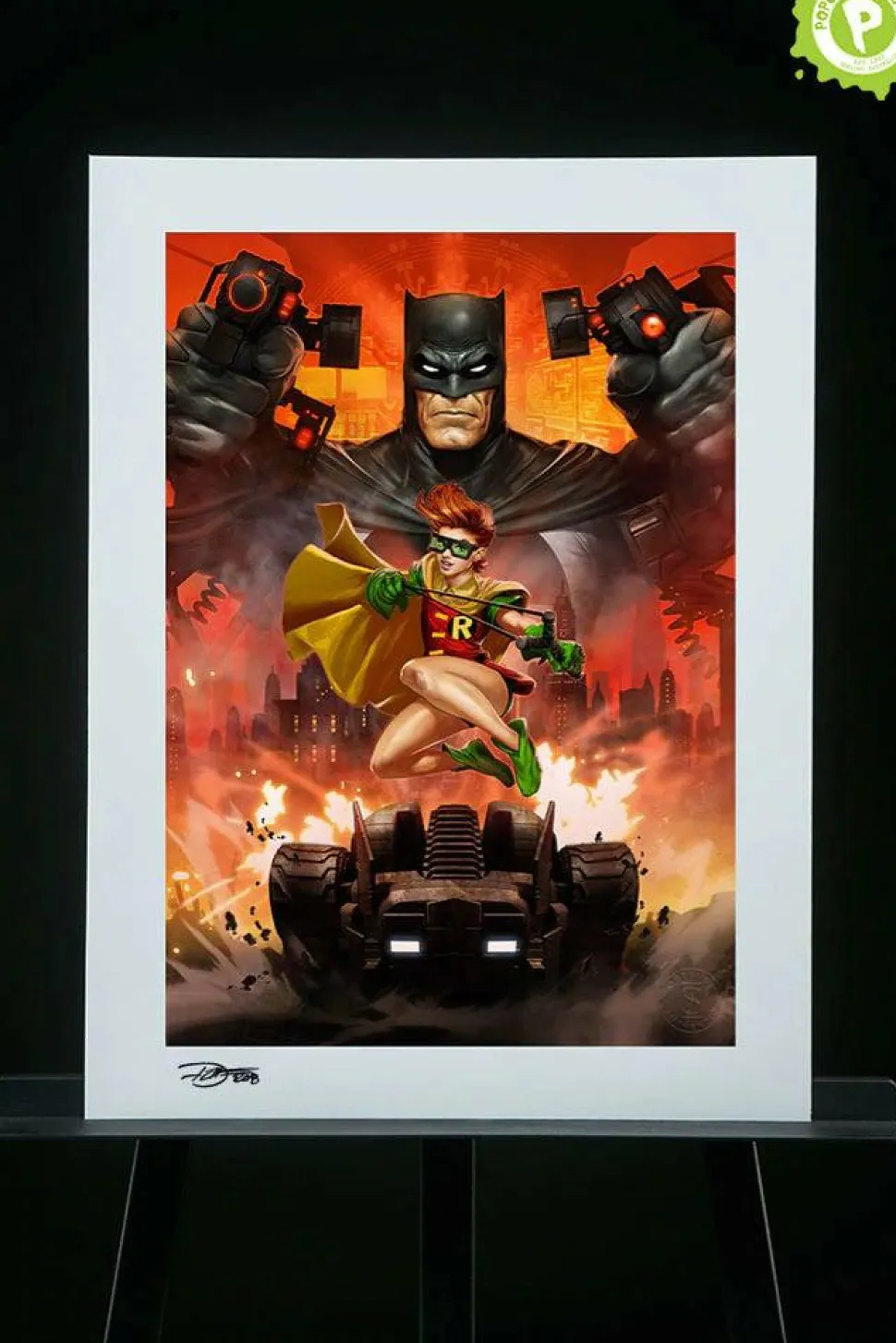 Batman: The Dark Knight Returns Premium Art Print by Dave Wilkins
