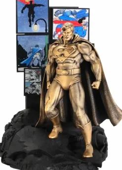 Batman: The Dark Knight Returns - Superman Limited Edition 11" Gilt Pewter Statue