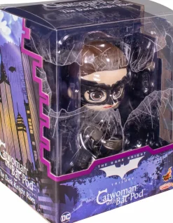Batman: The Dark Knight Rises - Catwoman with Batpod Cosbaby (S) Hot Toys Figure Collectible Set
