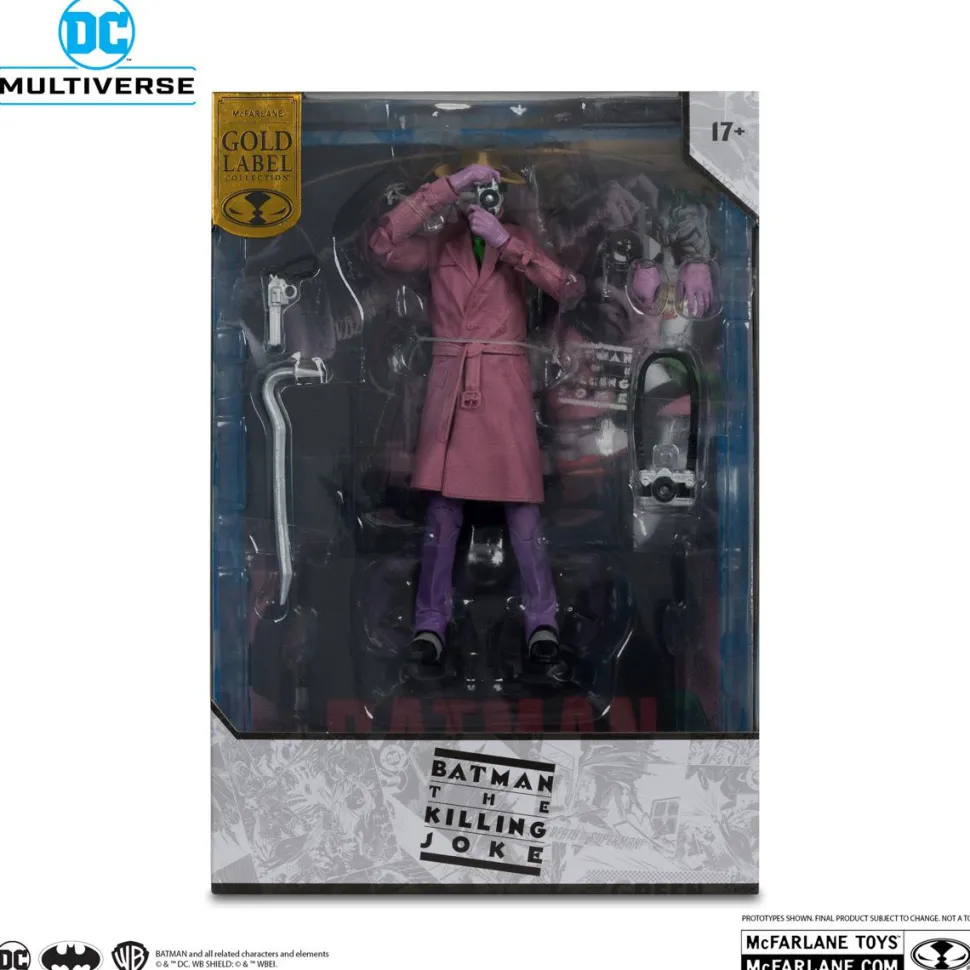 Batman: The Killing Joke - The Joker DC Multiverse Cover Recreations Gold Label 7" Scale Action Figure