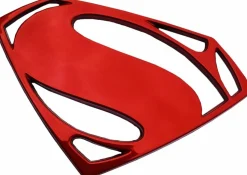 Batman v Superman: Dawn of Justice - Superman Red Chrome Premium Emblem