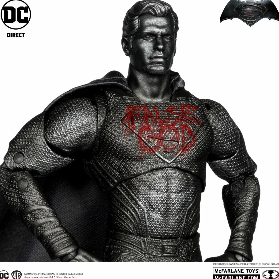 Batman v Superman: Dawn of Justice (2016) - Superman (False God) DC Multiverse Platinum Edition 7" Scale Action Figure