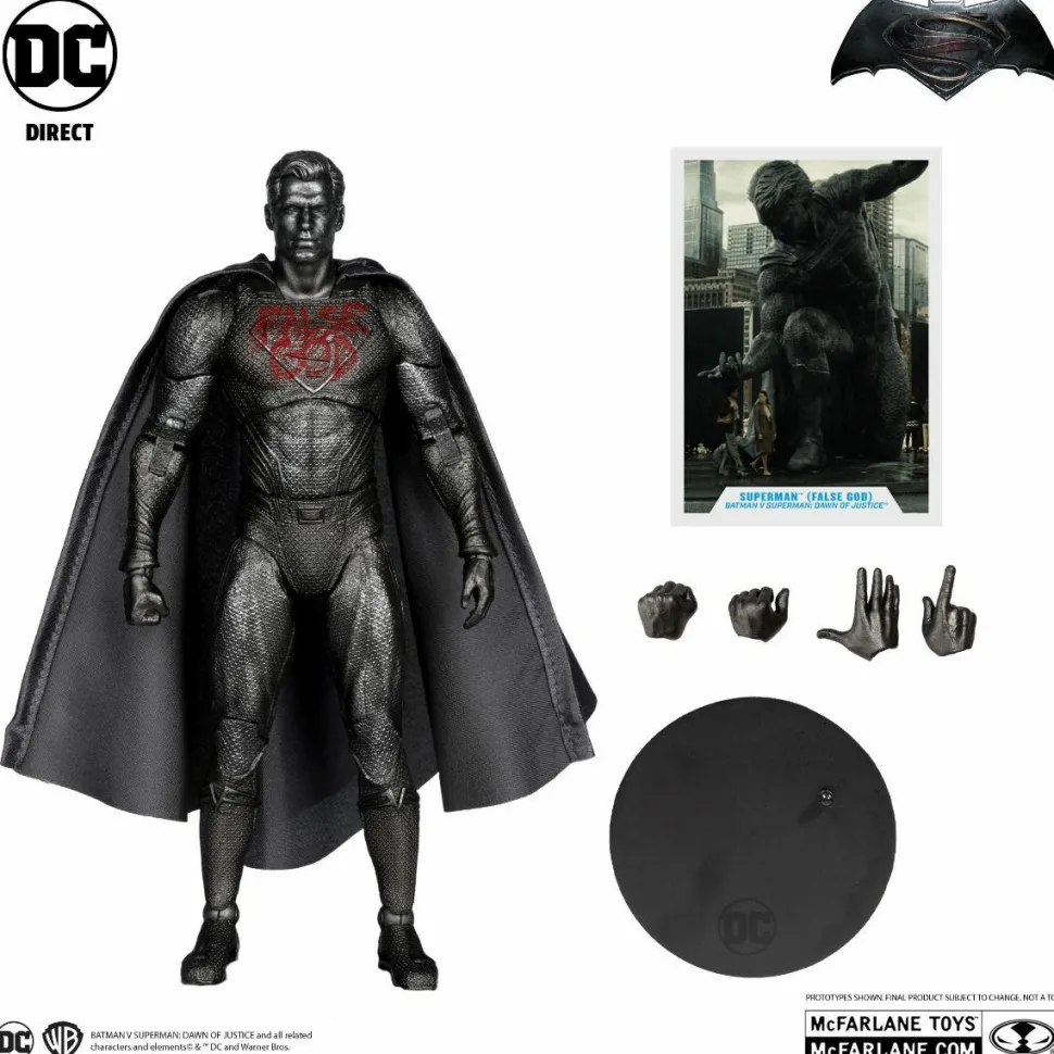 Batman v Superman: Dawn of Justice (2016) - Superman (False God) DC Multiverse Platinum Edition 7" Scale Action Figure