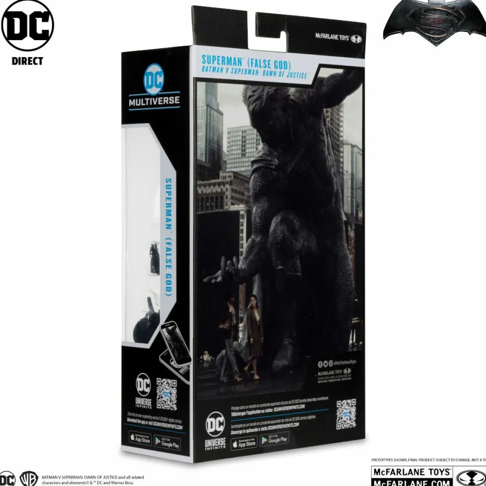 Batman v Superman: Dawn of Justice (2016) - Superman (False God) DC Multiverse Platinum Edition 7" Scale Action Figure