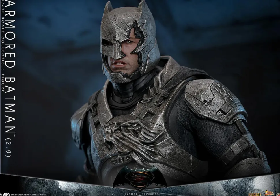 Batman v Superman: Dawn of Justice - Armored Batman (2.0) Deluxe Version 1/6th Scale Die-Cast Hot Toys Action Figure
