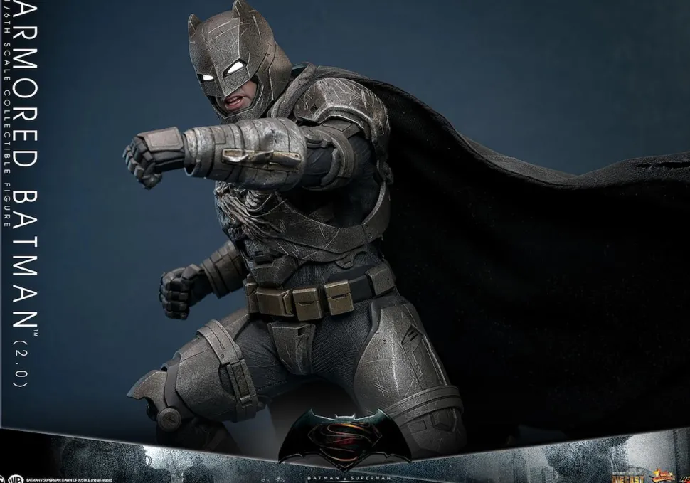 Batman v Superman: Dawn of Justice - Armored Batman (2.0) Deluxe Version 1/6th Scale Die-Cast Hot Toys Action Figure