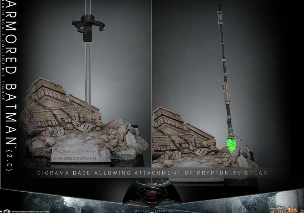 Batman v Superman: Dawn of Justice - Armored Batman (2.0) Deluxe Version 1/6th Scale Die-Cast Hot Toys Action Figure
