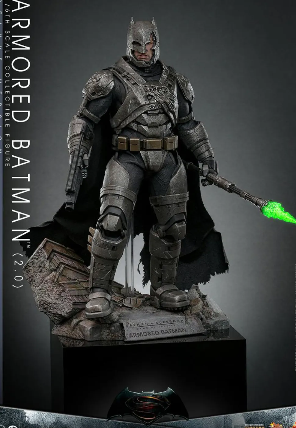Batman v Superman: Dawn of Justice - Armored Batman (2.0) Deluxe Version 1/6th Scale Die-Cast Hot Toys Action Figure