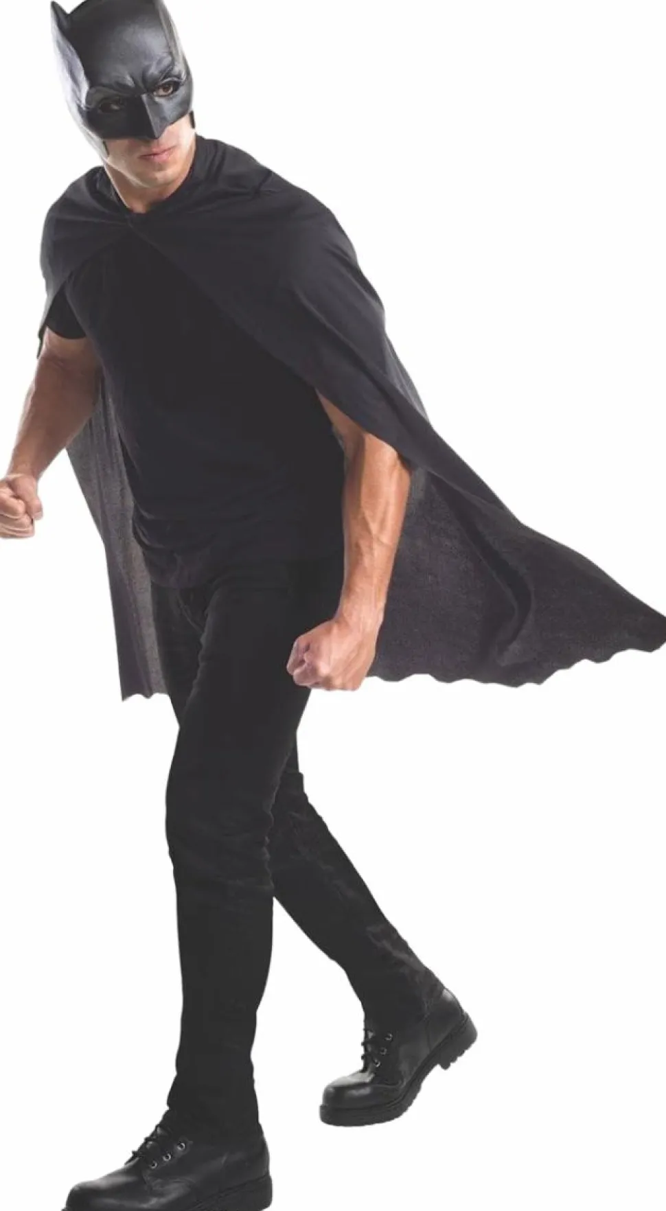 Batman v Superman: Dawn of Justice (2016) - Batman Cape and Mask Adult Roleplay Costume Accessory Pack (One Size Fits Most)