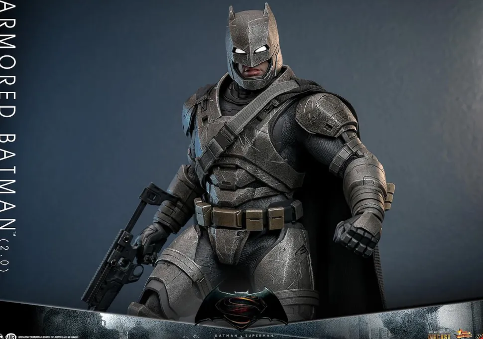 Batman v Superman: Dawn of Justice - Armored Batman (2.0) 1/6th Scale Die-Cast Hot Toys Action Figure