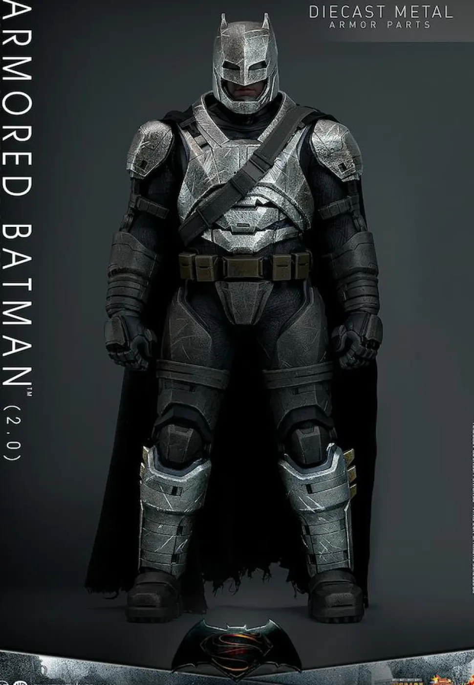 Batman v Superman: Dawn of Justice - Armored Batman (2.0) 1/6th Scale Die-Cast Hot Toys Action Figure
