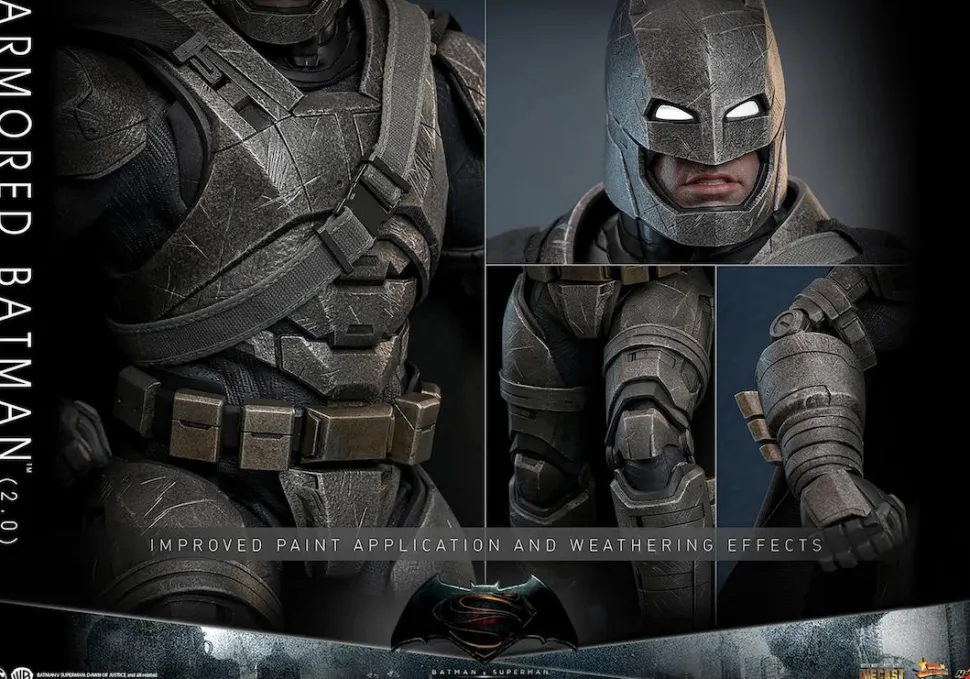 Batman v Superman: Dawn of Justice - Armored Batman (2.0) 1/6th Scale Die-Cast Hot Toys Action Figure