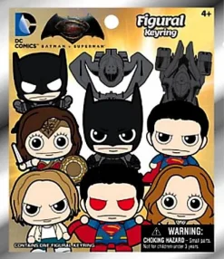 Batman vs Superman: Dawn of Justice - 3D Figural Keychain Display (24 Units)